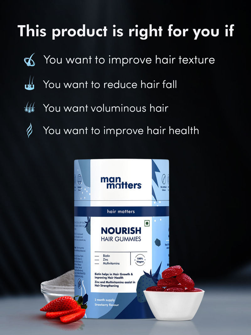 Biotin Hair Gummies With Vitamins For Hair Growth 4378